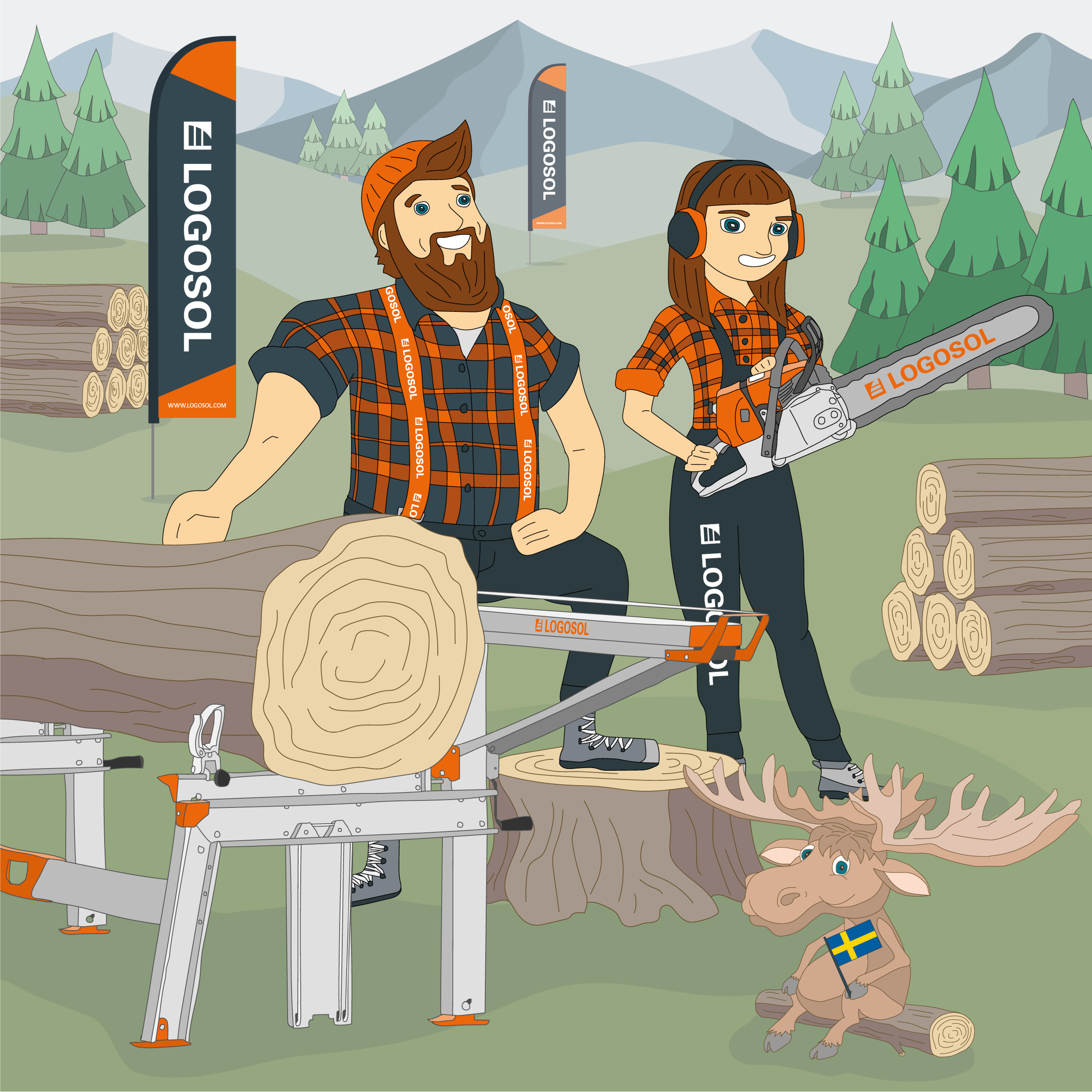 Illustration till Logosol